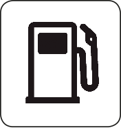 an icon of fuel pump